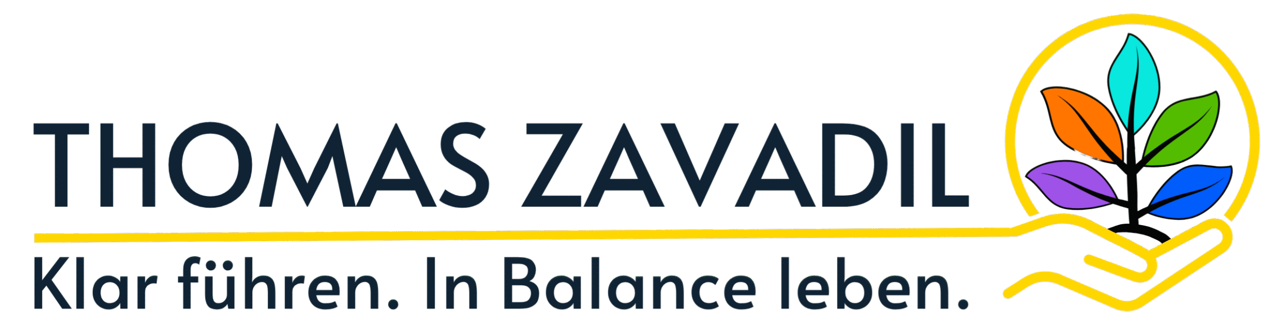 Logo Thomas Zavadil, Klar führen. In Balance leben.