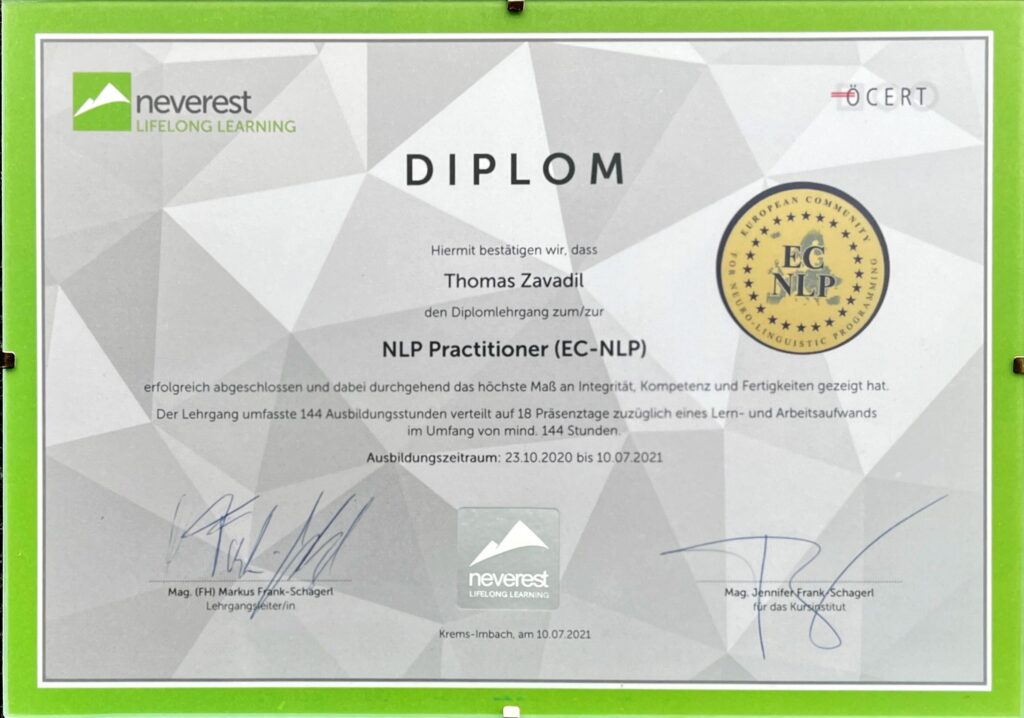 About nlp praktitioner
